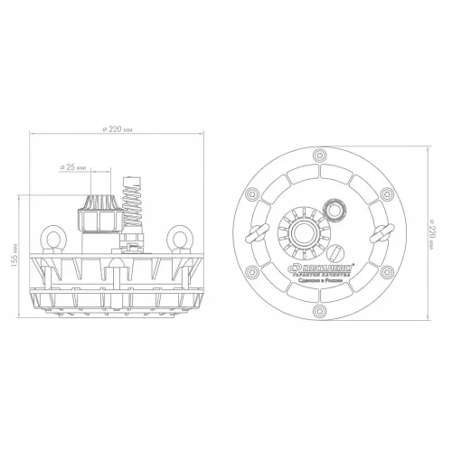 Оголовок скважинный ДЖИЛЕКС ХИТ ОСП-110-133/25 (6300)
