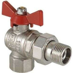 Кран шаровый американка угловой ф 3/4