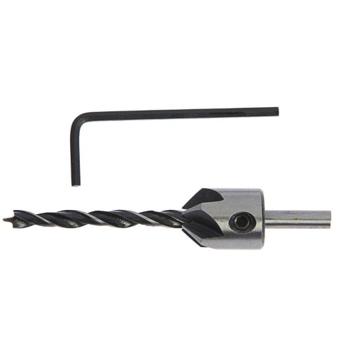 Сверло с зенкером Тундра 5х85мм (4506450)