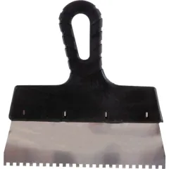 Шпатель ЗУБР зуб. нерж. 200мм/4мм (10078-20-04)