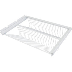 Обувница выдвижная двухъярусная 603 GS белая