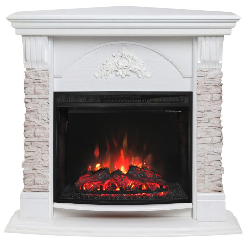 Камин электрический ATHENA CORNER GR STD/EUG/25*5 WT-511 + EVRIKA 25,5 S LED NT (EVR25.5)