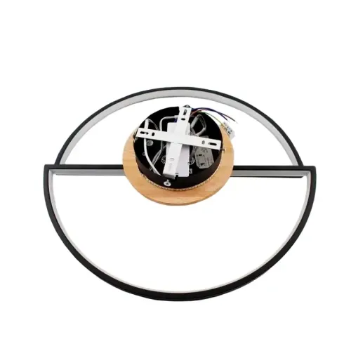 Светильник ESTARES WOODY 3R 75W(7500Lm) 2000K-4000K-6000K ПДУ, черный/дерево