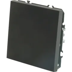 Переключатель 1-кл ЭМИЛИ черный RSW10-5105-05