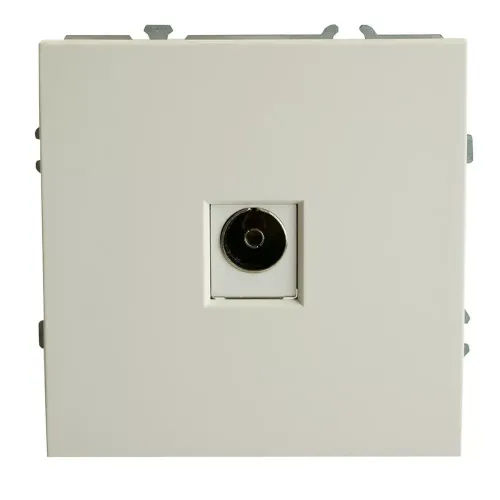 Розетка TV ЭМИЛИ белый RST00-5108-01