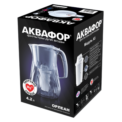 Кувшин АКВАФОР Орлеан А7 кобальт, арт.519341