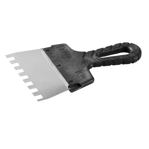 Шпатель ЗУБР зуб. нерж.150мм/10мм (10078-15-10)