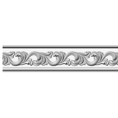 Плинтус потолочный Уют 8003/1 2м (60)