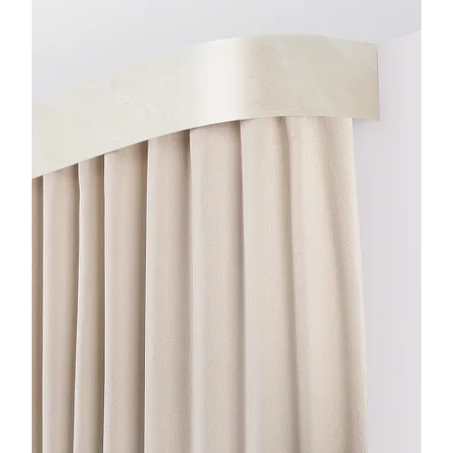 Карниз Ле-Гранд Монолит 7см 2,0м (2ряд) Бежевый мрамор с поворотами (5)