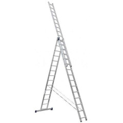 Лестница АЛЮМЕТ трехсекционная 3х15 (6315)