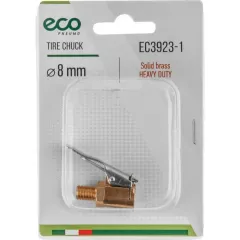 Адаптер пневмо ECO для подкачки шин (резьба 8 мм, латунь) (EC3923-1)