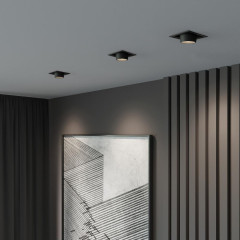 Свет. точ. ES 25087/LED 8W 4000K черный