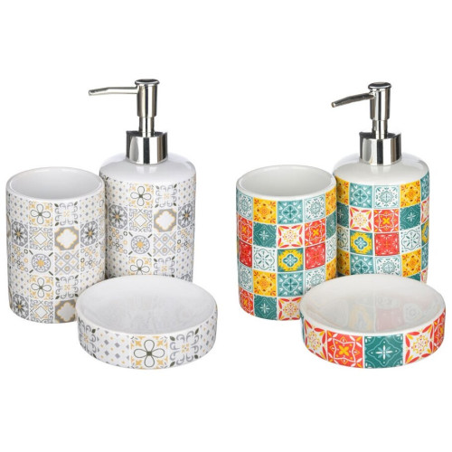 |Набор для ванной VETTA 3 предмета керамика, 