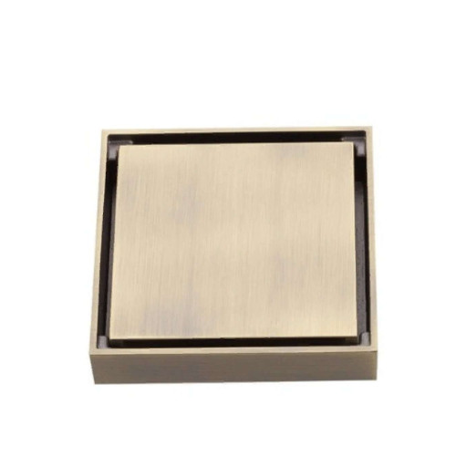 Трап кан. GAPPO 100х100 бронза G81005-4