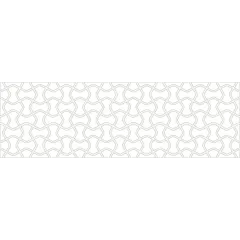 Плитка облицовочная 300x900х10 Almond White Decor  в уп. 1,62м2/6шт.