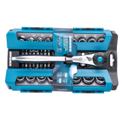 Набор головок GROSS 36шт 1/2