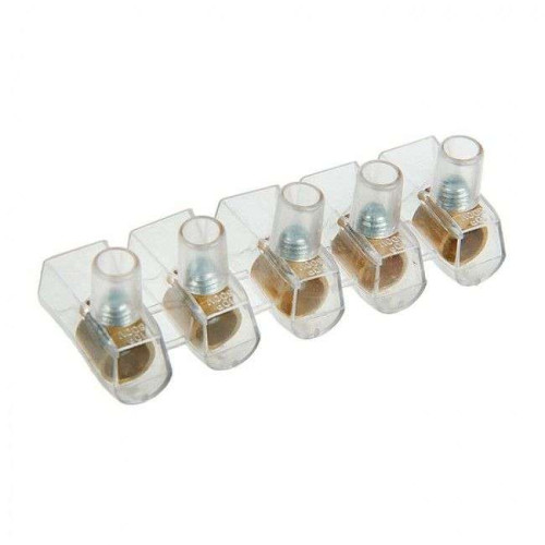 Клеммник концевой изолированный 10 мм2  (5 шт) STEKKER