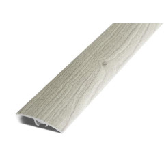 Порог-кант 41мм 0,9 разноуровневый сосна серебристая (Лука ПР 06.900.195)