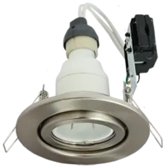 Свет. точ. ECOLA FT3008 GU10 40x105 FS1008ECB сатин/хром