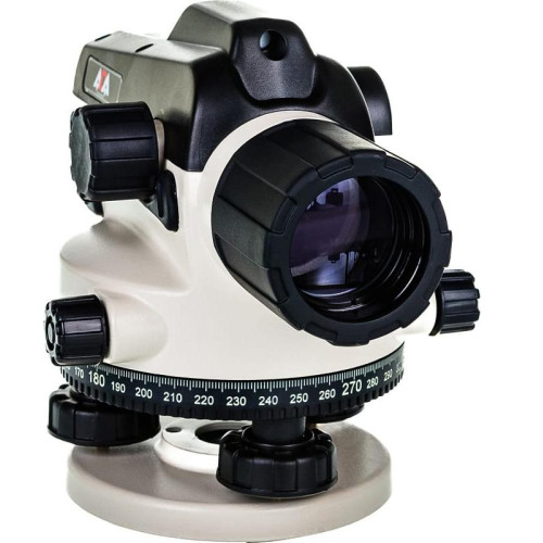 Нивелир оптический ADA Ruber 32 + рейка STAFF 3 + штатив на клипсах Light (А00121 К1)