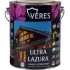 Декоративная пропитка для дерева Veres Ultra Lazura № 9 Палисандр 2,7 л