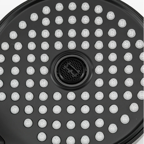 Смеситель для ванны врезной GAPPO на 3 отверстия G1103-6 чёрный/хром