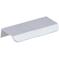 Ручка мебельная профильная PN015 04 224/296мм сатин светлый(КА-1044339)