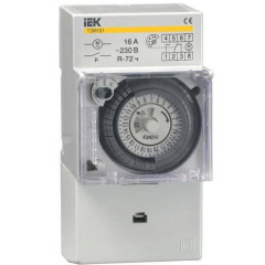 Таймер аналоговый ТЭМ-181 16А 230В на DIN-рейку IEK (51294)