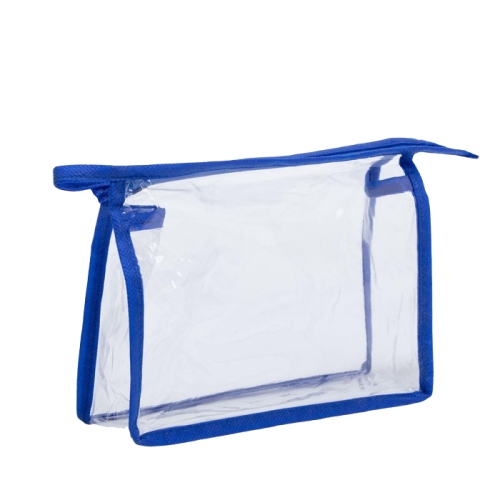 Косметичка на молнии, синий