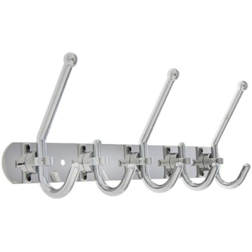 Вешалка FRAP F201-5 (5 крючков), хром