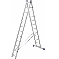 Лестница АЛЮМЕТ двухсекционная 2х12 (5212)