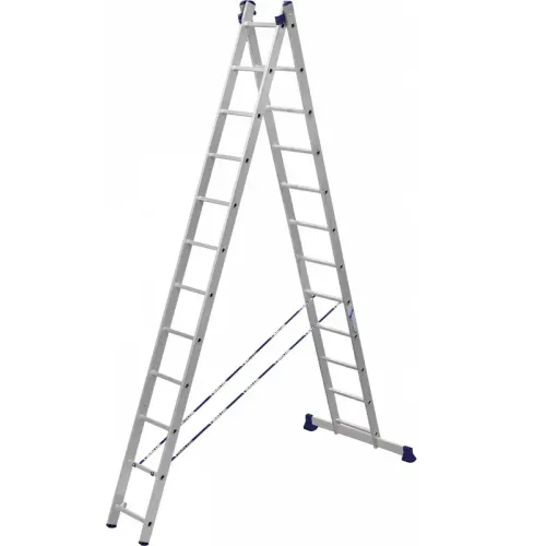 Лестница АЛЮМЕТ двухсекционная 2х12 (5212)