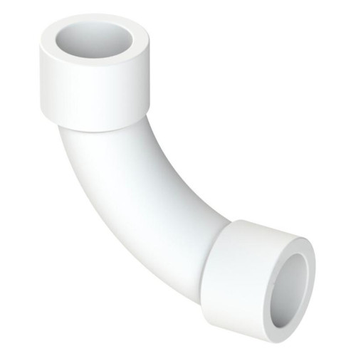 Уголок п/п RTP ф 25 90° плавноизогнутый