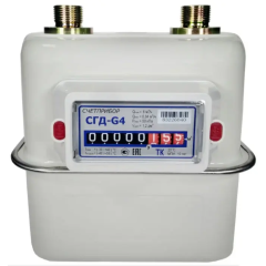 Счётчик газа СЧЕТПРИБОР СГД G4Т левый, 1