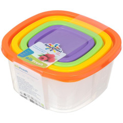 Набор контейнеров BioFresh Spark Plast для продуктов 4 шт (IS10507)