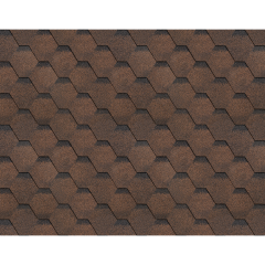 Черепица гибкая ТЕХНОНИКОЛЬ ШИНГЛАС Финская (Соната коричневый) упак-3 м2 (6S4X21-3337RUS), цена за 1 м2