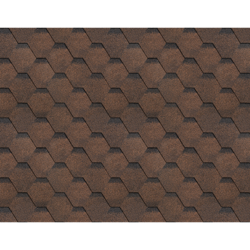 Черепица гибкая ТЕХНОНИКОЛЬ ШИНГЛАС Финская (Соната коричневый) упак-3 м2 (6S4X21-3337RUS), цена за 1 м2