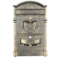 Ящик почтовый №4010В старая бронза  (4) (10285)