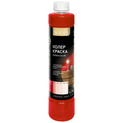 Колер краска SOLEX 01 красная 0,75л