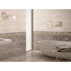 Плитка облицовочная 300*600*8,5 Ирида Декор св. серый (TP3688H) Ректификат (в уп. 1,8 м2)