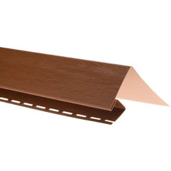 АЛЬТА планка к сайдингу Blockhouse ОКОЛООКОННАЯ 3 м Дуб светлый (откос 17 см)