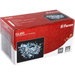 Гирлянда-занавес FERON 240LED 2700К 2*2м строб эффект (677890)