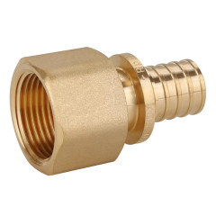 Муфта аксиальная латунная GAPPO ф 16 мм х 1/2
