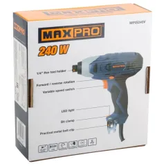 Дрель-шуруповерт MAX-PRO MPIS240V (85040)