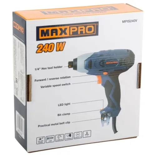 Дрель-шуруповерт MAX-PRO MPIS240V (85040)
