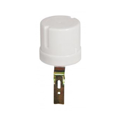 Датчик освещенности (фотосенсор) регулир. 3300Вт IP44 Camelion LXP-03 white (67605)