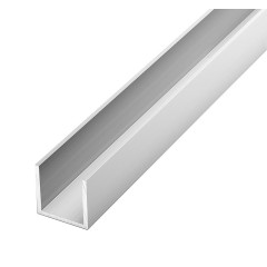 Ал швеллер 15х12х15х2 (2,0м)