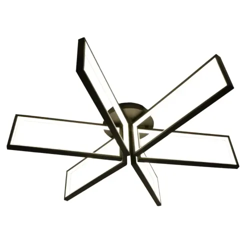 Светильник ESTARES MALDI 165W(1650Lm) 2000K-4000K-6000K d850 ПДУ, черный/белый