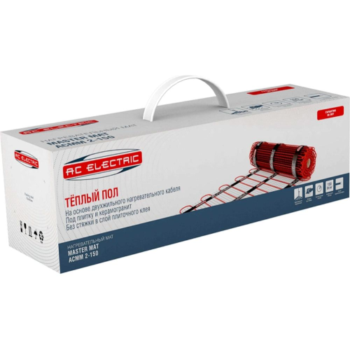 Нагревательный мат AC ELECTRIC ACMM 2-150-3 (150Вт/м2) 3,0м2