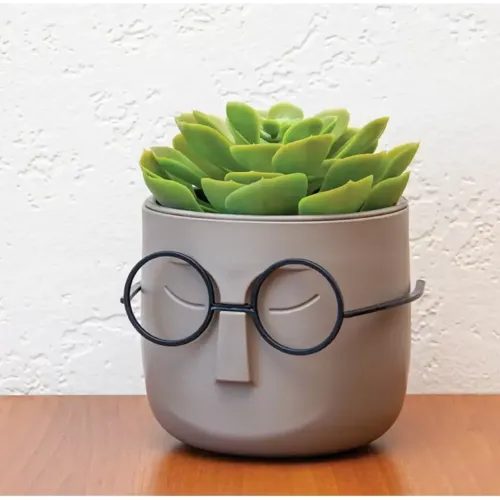 Горшок для цветов Idea Стив французский серый М 3079 (429302)